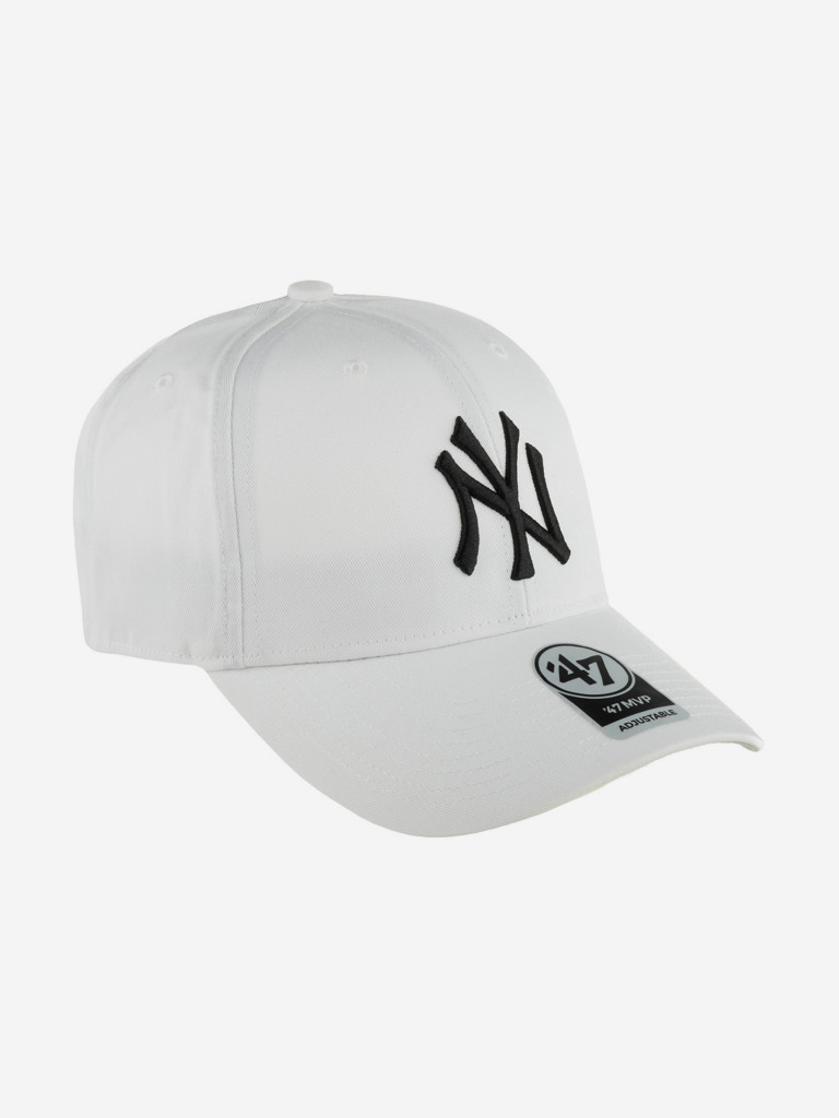 Бейсболка 47 BRAND B-RAC17CTP-WH New York Yankees MLB (белый)