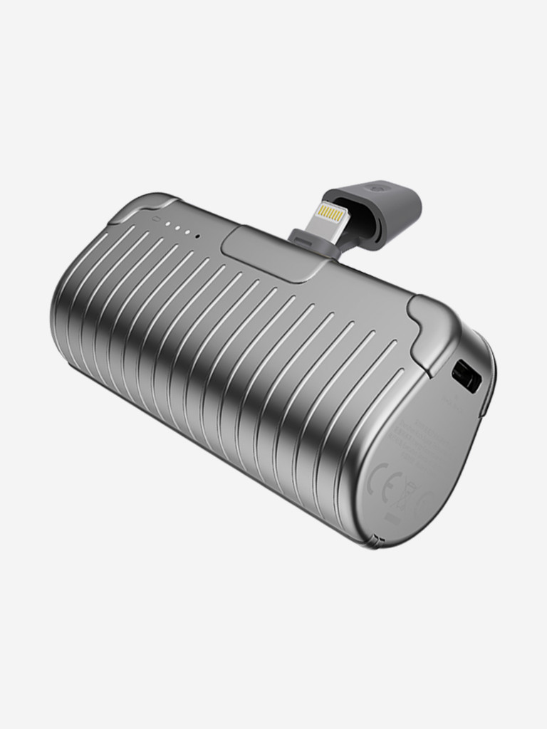 Внешний аккумулятор ROCK P86 Fast Charging Power Bank 4800mAh темно-серый