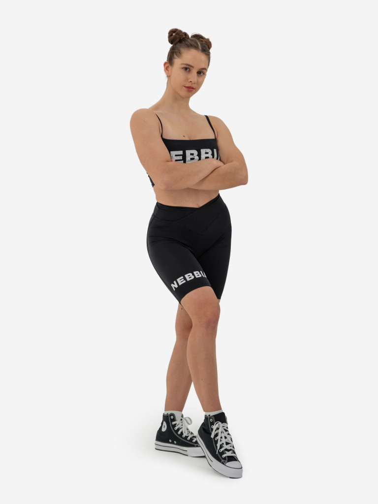 Топ спортивный женский NEBBIA Bandeau bra BACK CHECK 612