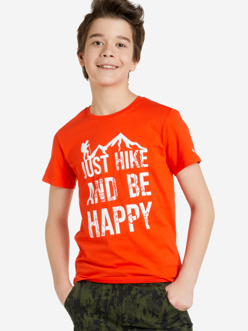 Футболка для мальчиков Outventure Оранжевый 489₽