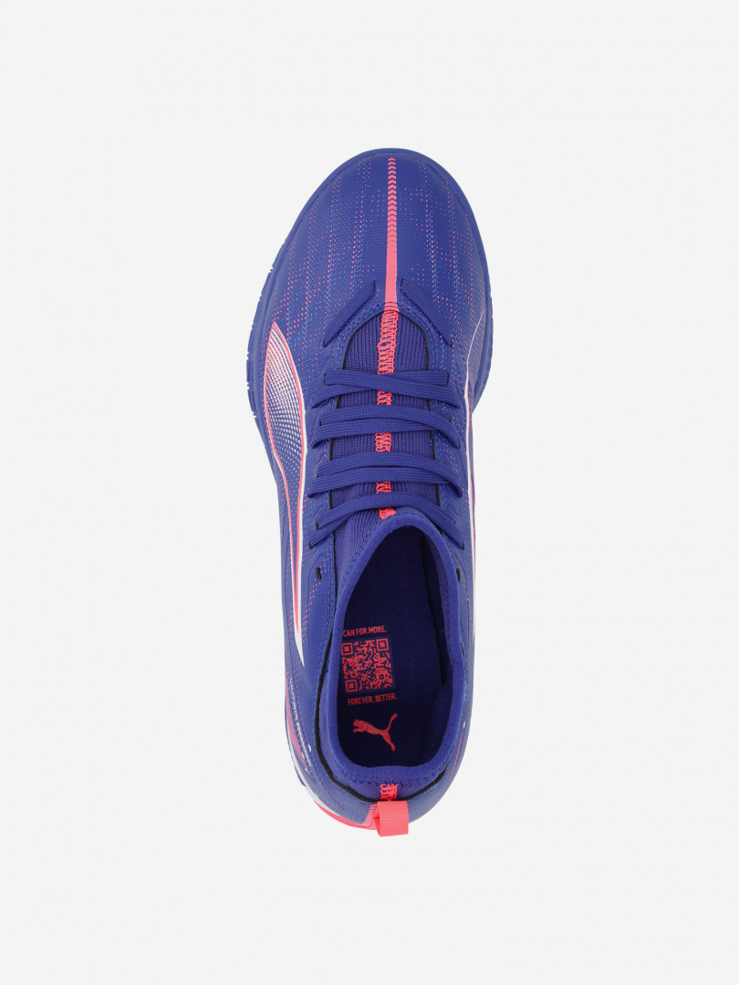 Бутсы для мальчиков PUMA Ultra 5 Match IT + Mid Jr 30870390299 Фиолетовый, размер 36,35,34.5,37.5,33,32,36.5,37,33.5,34, фото 6