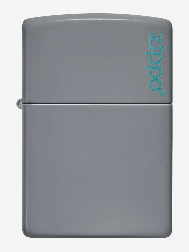 Зажигалка бензиновая ZIPPO 49452ZL Classic Logo Flat Grey