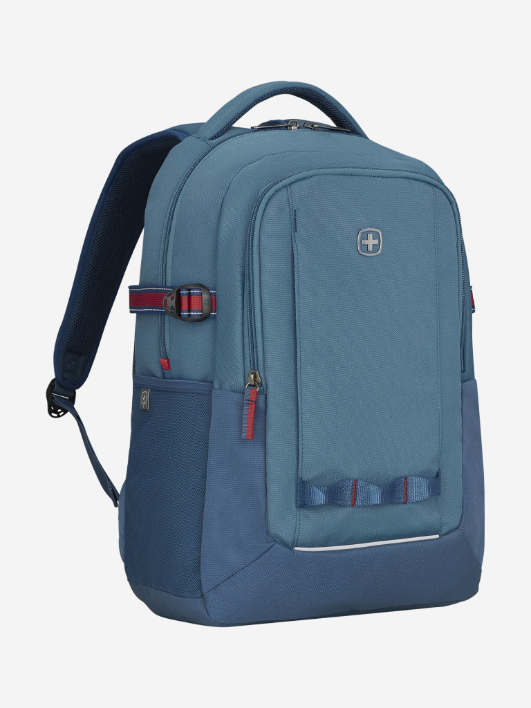 Рюкзак WENGER NEXT Ryde 16", синий/деним, переработанный ПЭТ/Полиэстер, 32х21х47 см, 26 л.