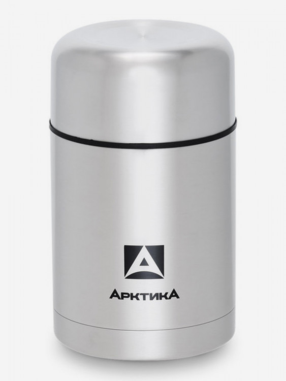 Термос Арктика с супер-широким горлом для супа и еды, объем 0,75 л, с крышкой-тарелкой