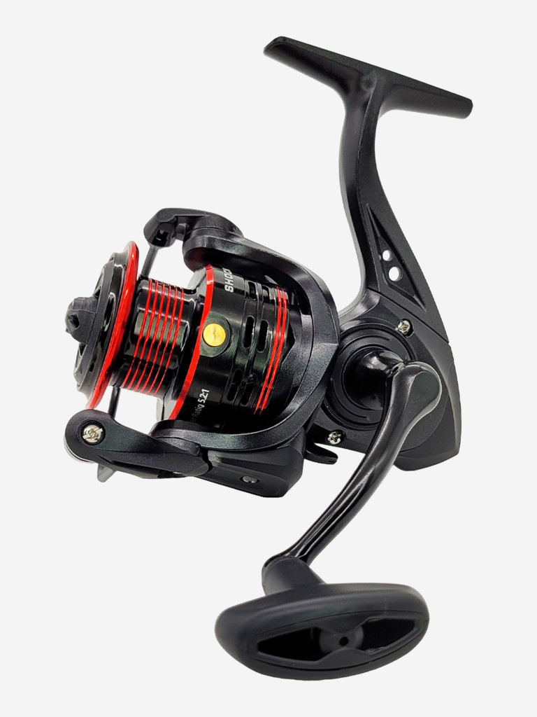 Катушка для спиннинга Nautilus SHOCK 4000, катушка для удочки с передним фрикционом