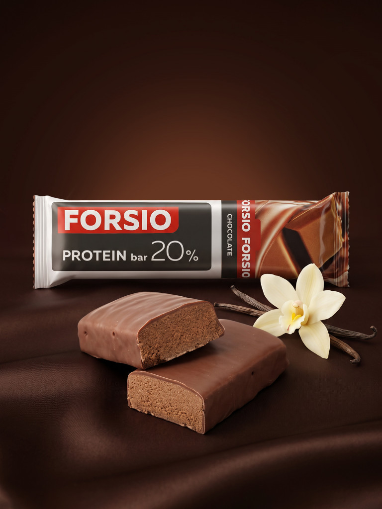 Батончик протеиновый Forsio "Шоколад", 35 г