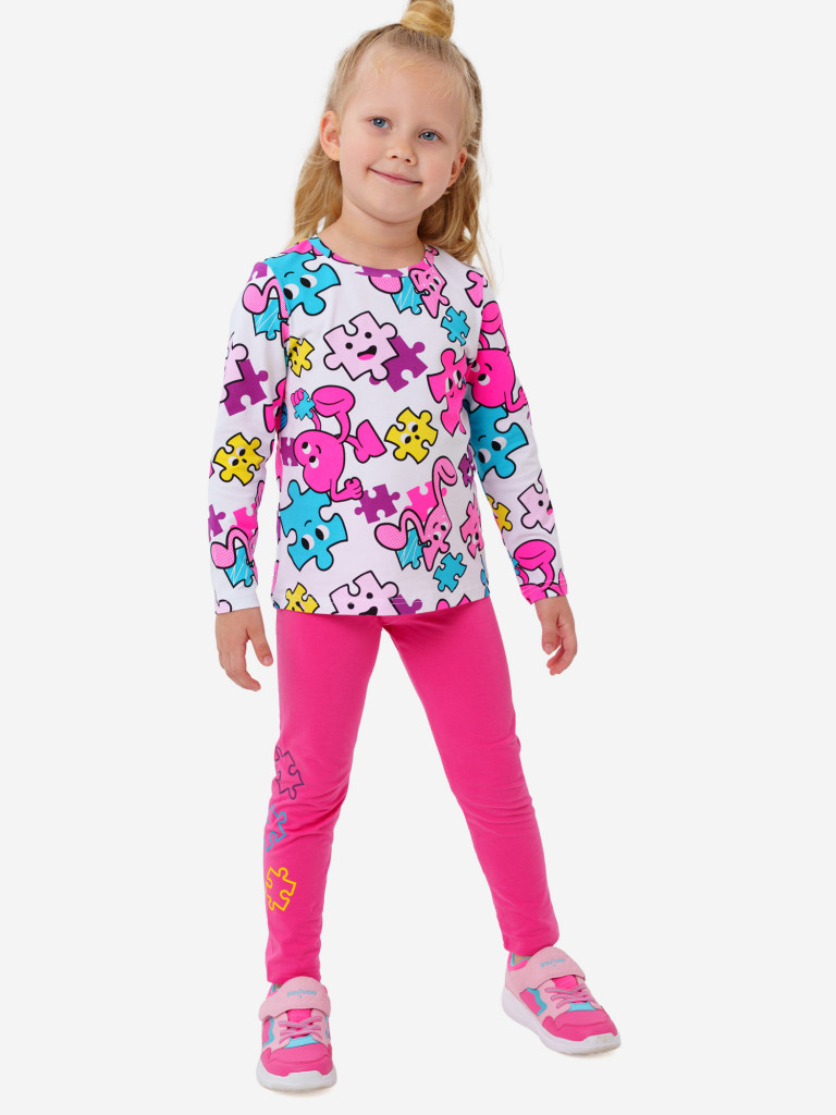 Лонгслив для девочки PlayToday