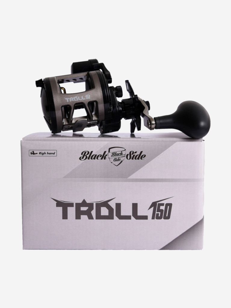 Катушка для рыбалки мультипликаторная Black Side TROLL 150, передаточное число 5.1:1