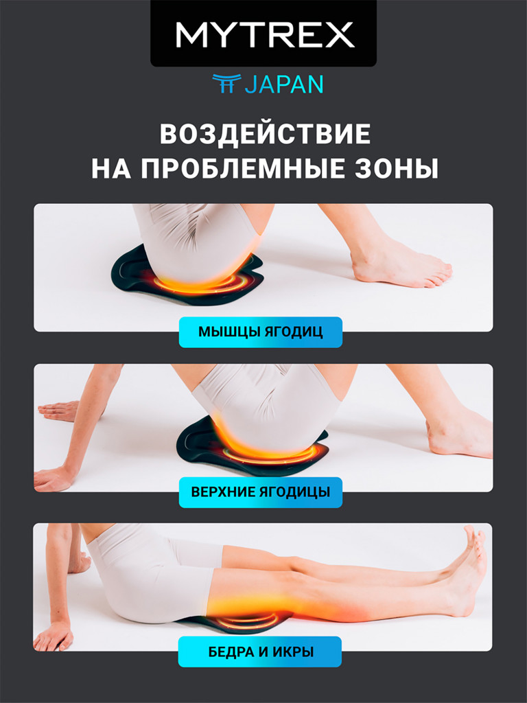 Премиальный миостимулятор для ягодиц MYTREX AQUALIFT