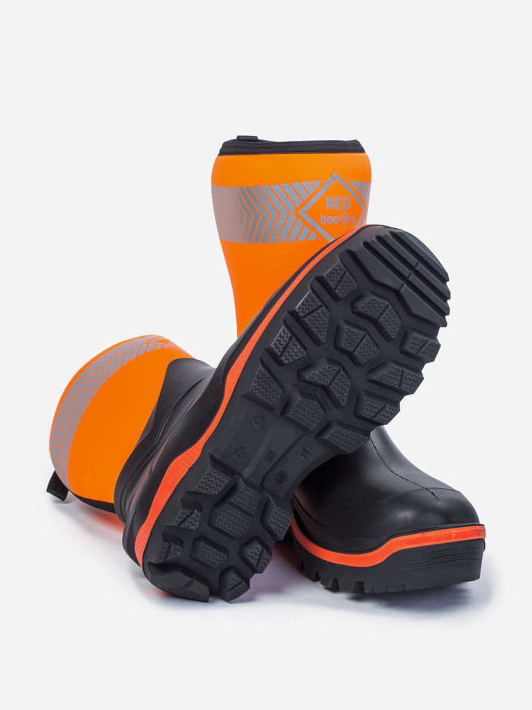 Сапоги полиуретановые (укороченный вариант) с верхом из неопрена "NEO BOOTS"