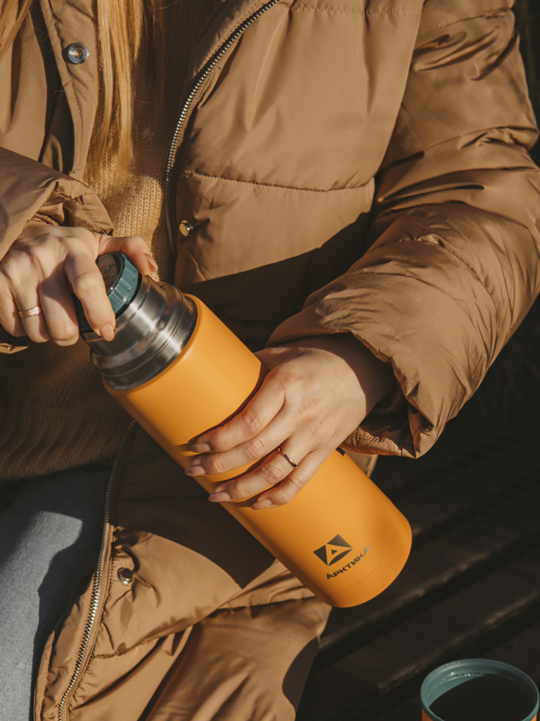 Термос вакуумный Арктика 1 л, морошка