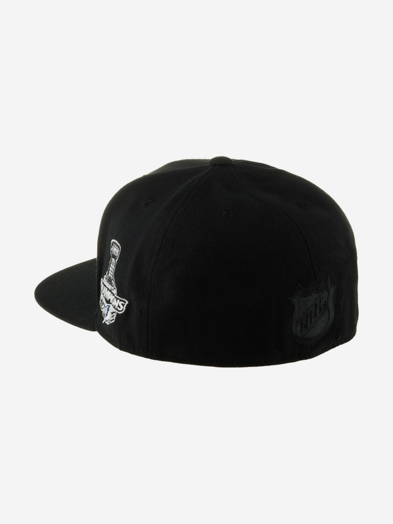 Бейсболка с прямым козырьком MITCHELL NESS 6HSFLR22464-TBLBLCK Tampa Bay Lightning NHL (черный)