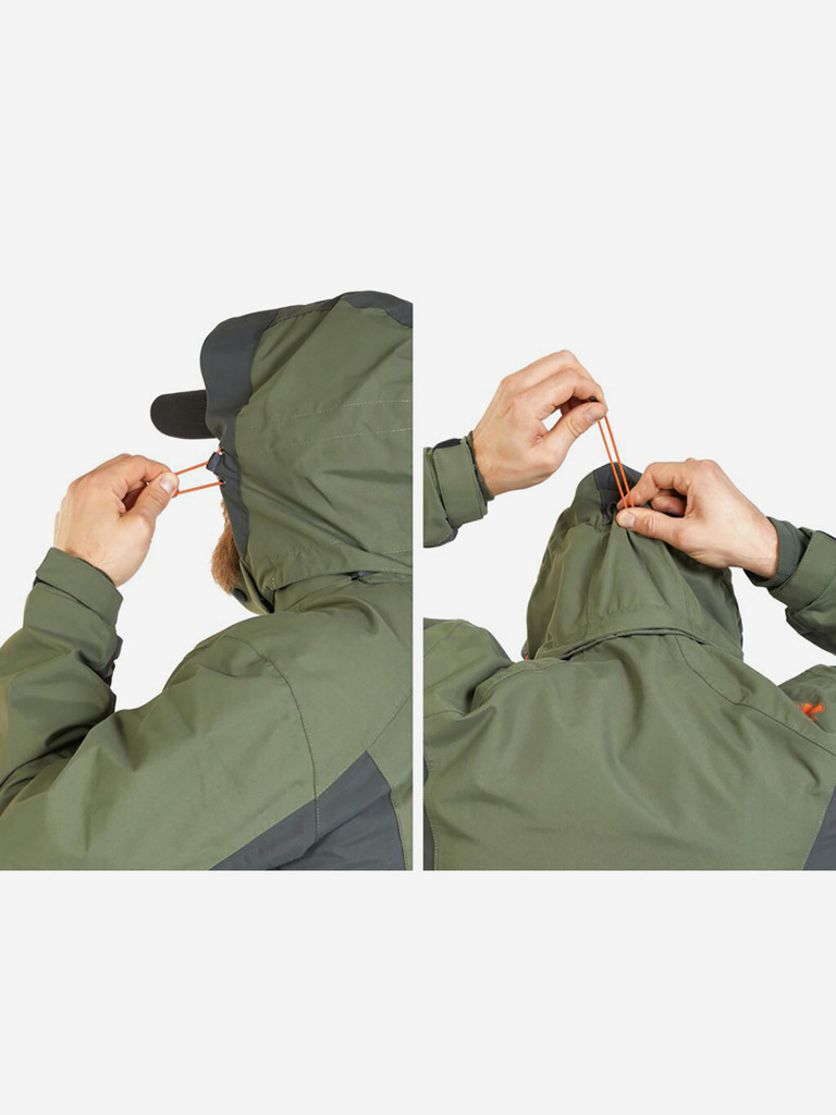 Костюм демисезонный Norfin ALPHA (куртка+полукомбинезон) для рыбалки и охоты