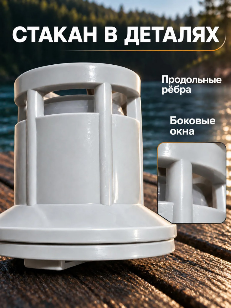Клапан высокого давления Mariva для сапборда, под ключ на 6 зубьев, серый