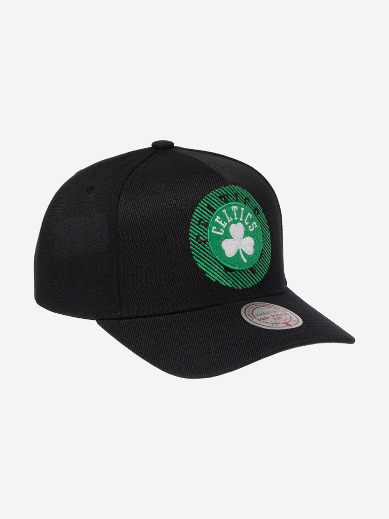 Бейсболка MITCHELL NESS HP12813-BCEBLCK Boston Celtics NBA