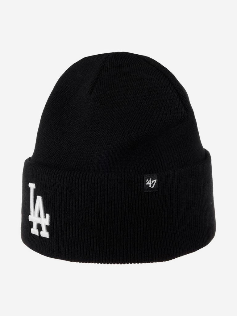 Шапка с отворотом 47 BRAND B-HYMKR12ACE Los Angeles Dodgers MLB (черный)