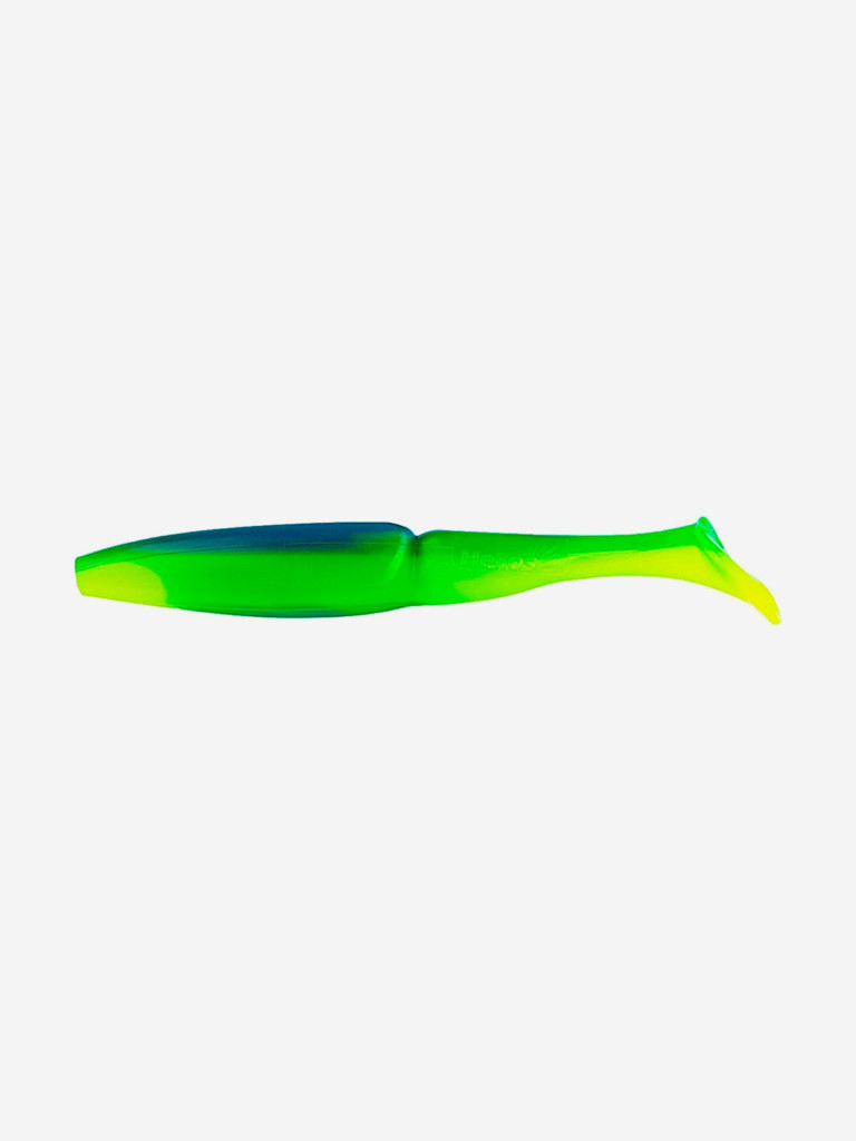 Мягкая приманка Helios Guru, 5'' / 12,7 см, Blue Lime, 15 шт (HS-31-040-N-15)
