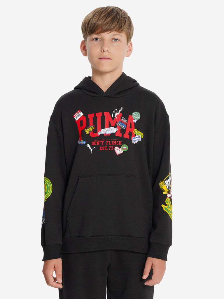 Худи для мальчиков PUMA Basketball Hooperhotline
