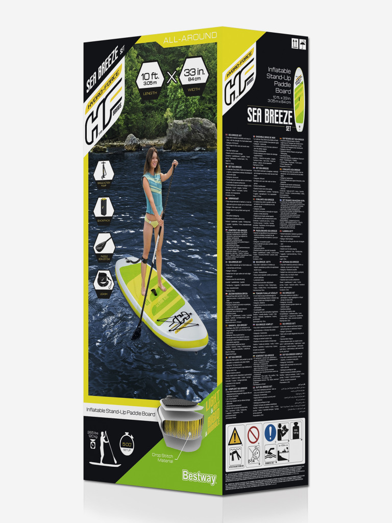 SUP надувной Bestway Hydro-Force Sea Breeze