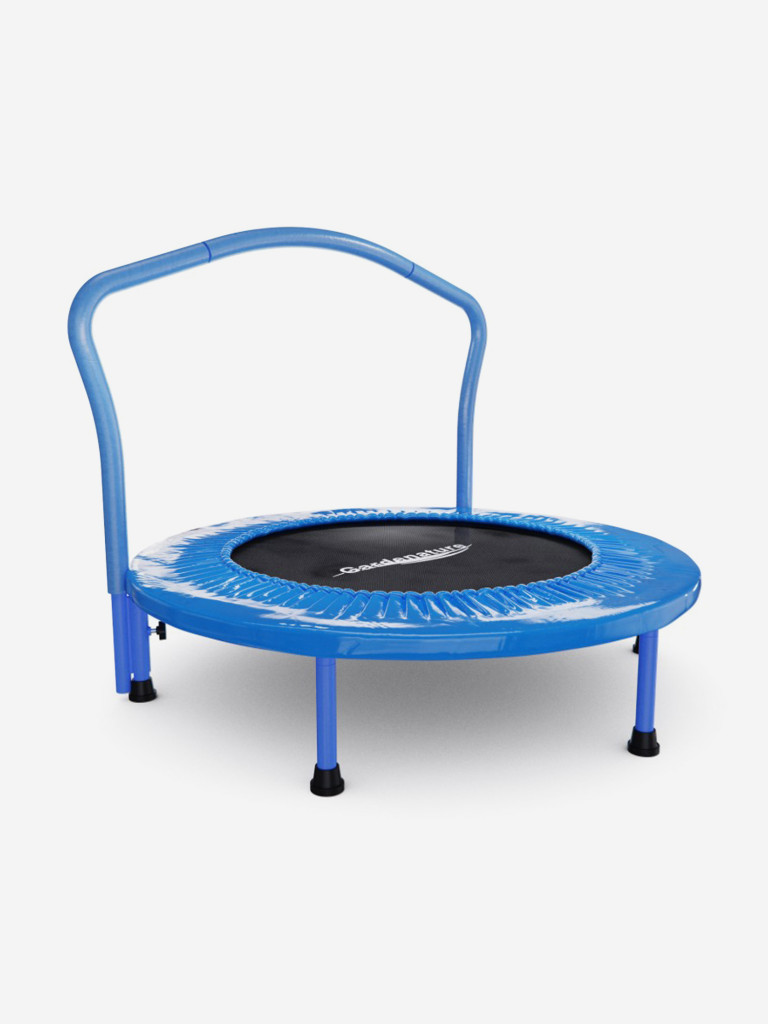 Батут с поручнем DFC Gardenature 36'' синий