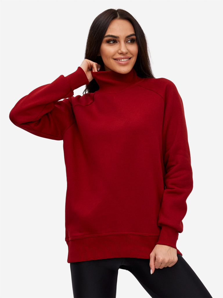 Свитшот спортивный оверсайз женский с начесом Rebelpro