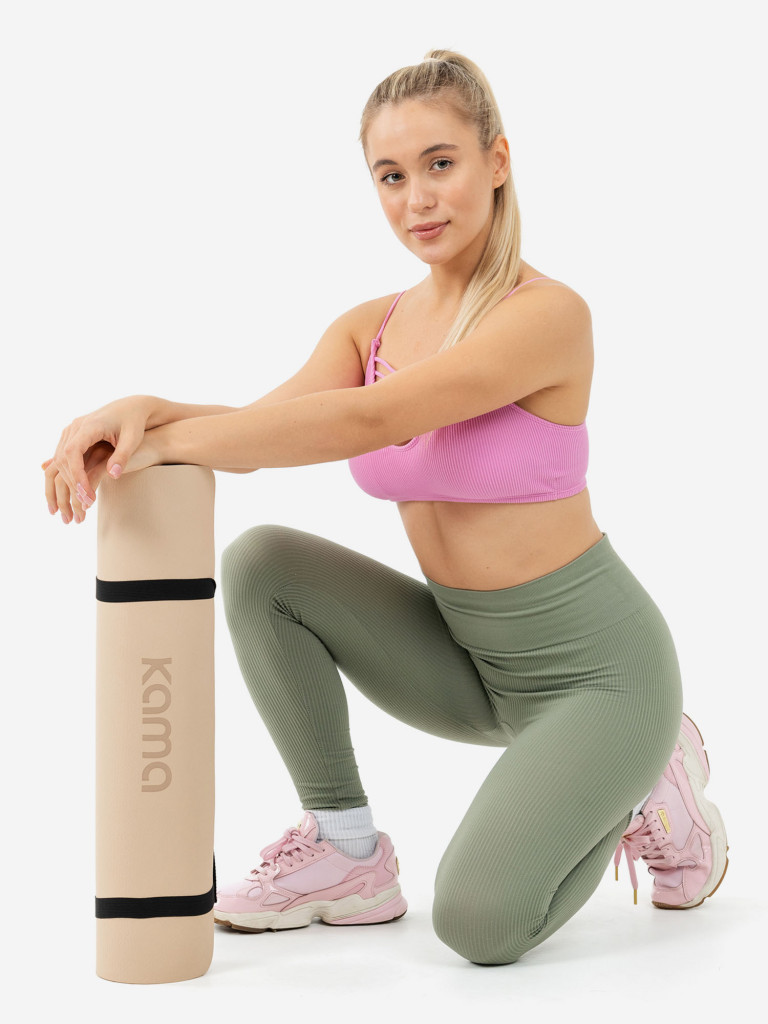 Коврик для йоги и фитнеса Kama, TPE