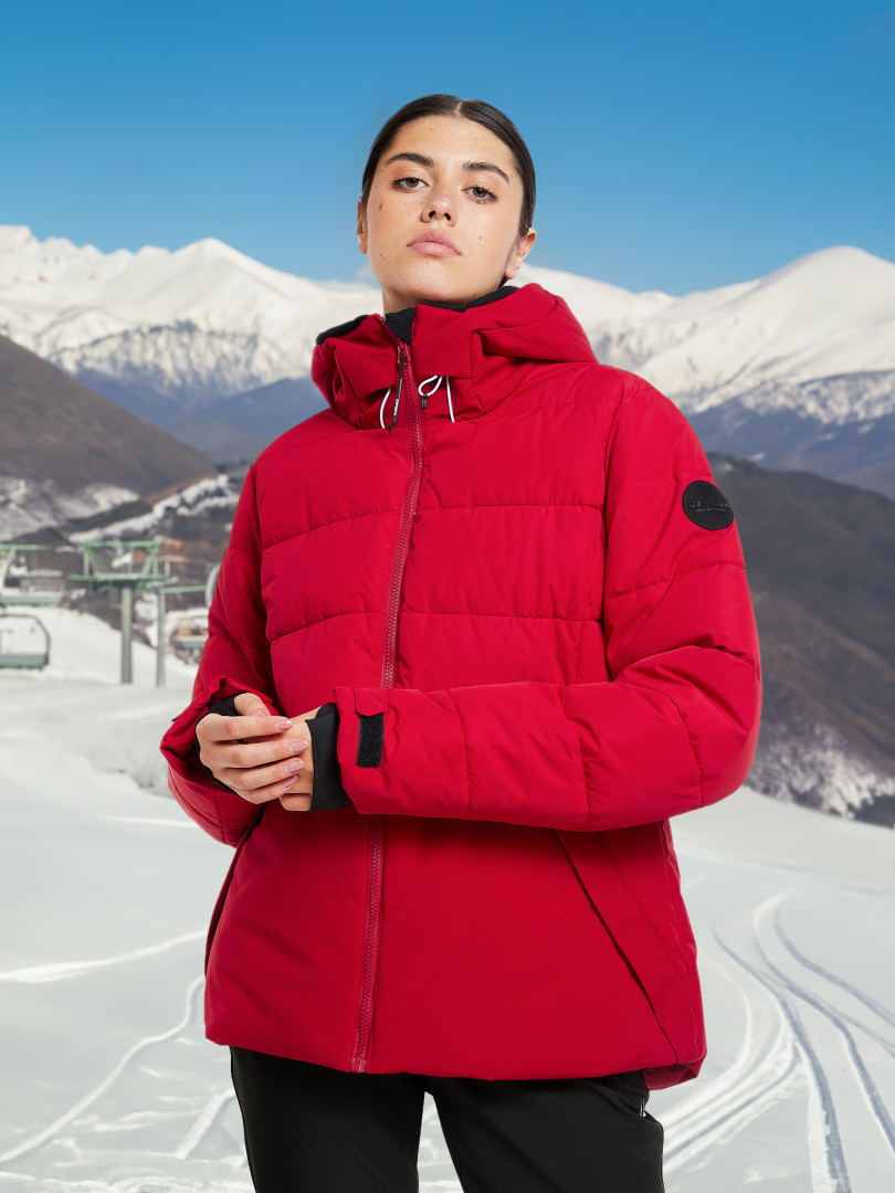 Пуховик женский IcePeak Eden, Красный