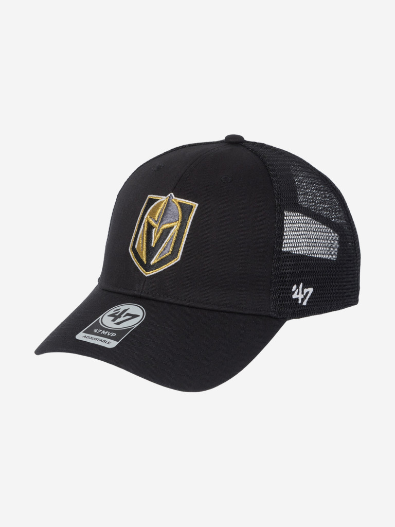 Бейсболка с сеточкой 47 BRAND H-BRANS31CTP-BK Vegas Golden Knights NHL