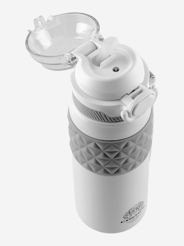 Термос сталь СИБИРЬ 0.6 л. Свежий ветер белый