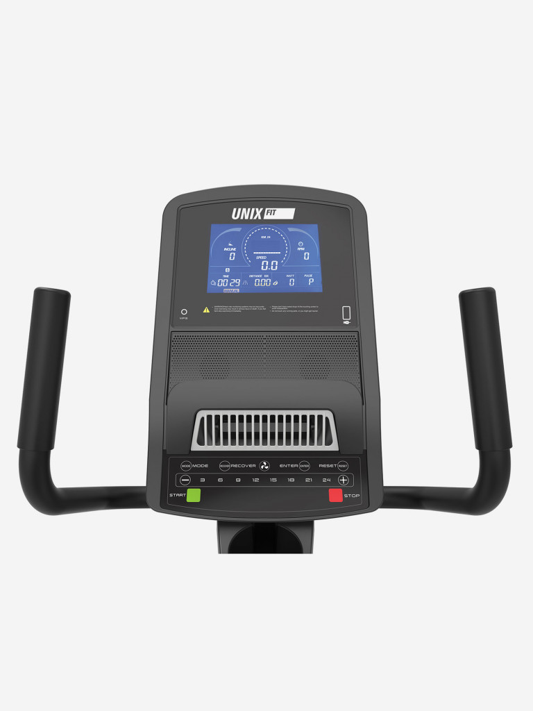 Горизонтальный велотренажер UNIX Fit B-1250 Pro (7" LCD)