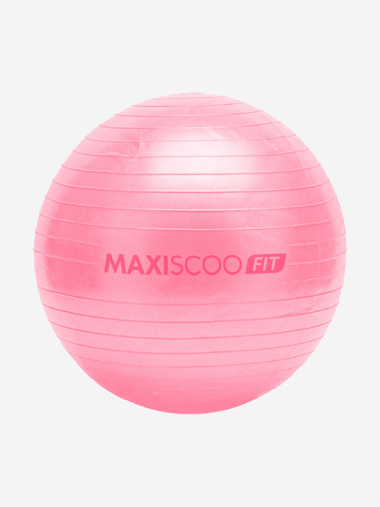 Фитбол MAXISCOO FIT, 65 см, Розовый