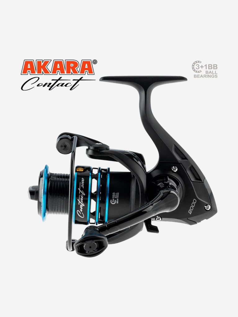 Катушка безынерционная Akara Contact 3000 3+1bb