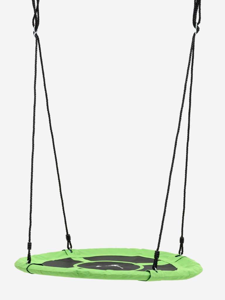 Качели-гнездо подвесные детские UNIX Line Green 100 см, садовый детский гамак для улицы, максимальная нагрузка 150кг