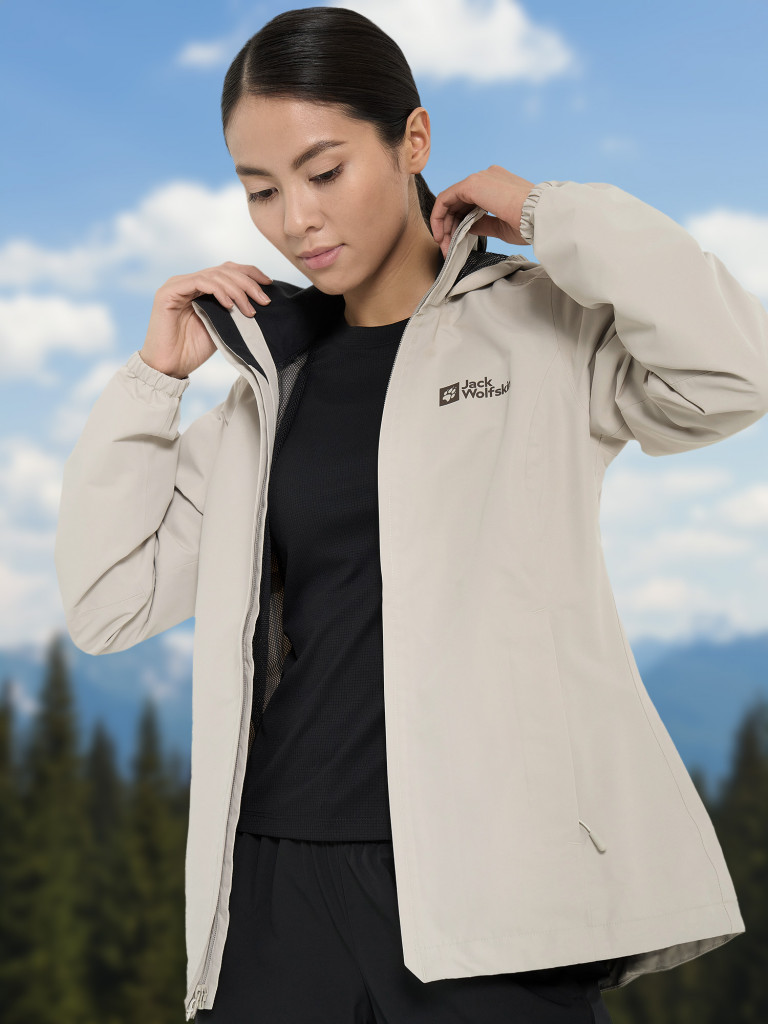 Куртка мембранная женская Jack Wolfskin Stormy Point