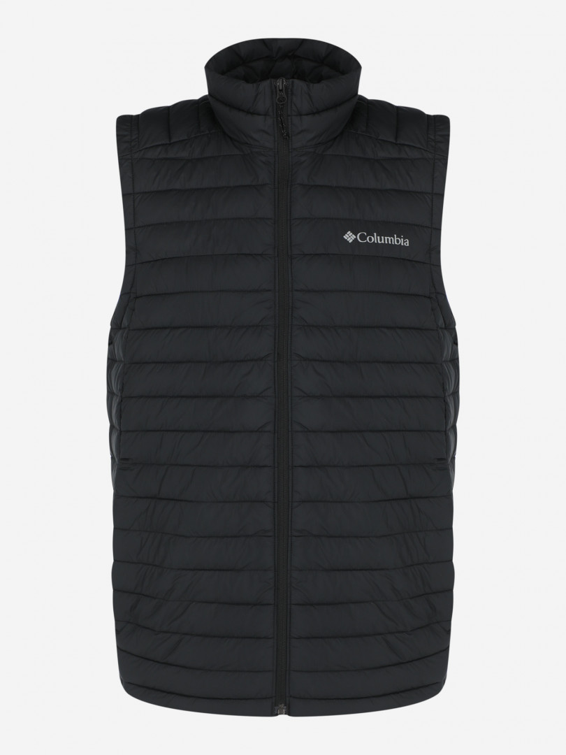 фото Жилет утепленный мужской columbia silver falls vest, черный