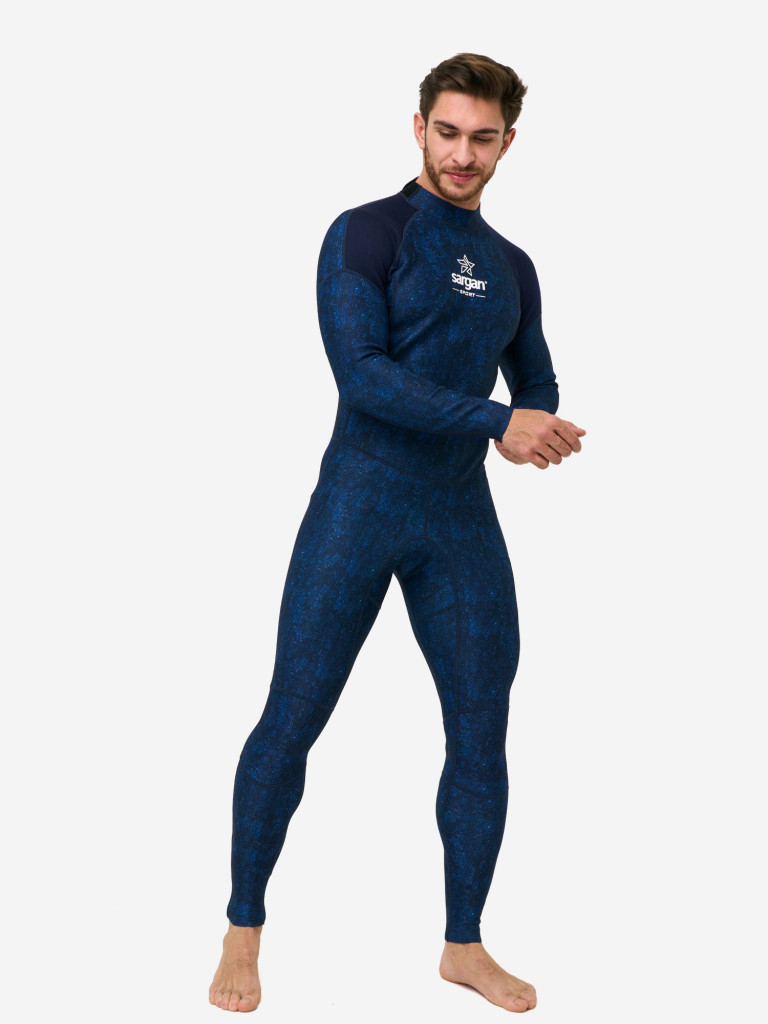 Гидрокостюм неопреновый длинный мужской 2мм SARGAN Sport
