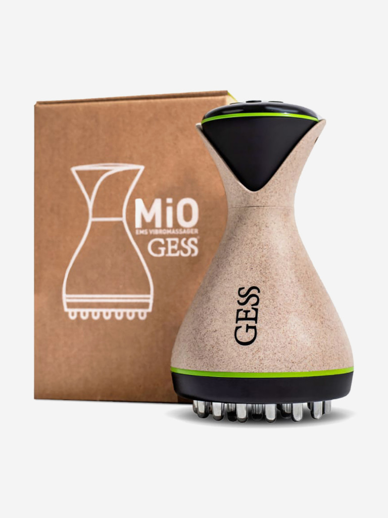 Массажер антицеллюлитный лимфодренажный для тела с миостимуляцией и прогревом GESS MIO, 3 режима, моделирующий массажер для тела, микротоки