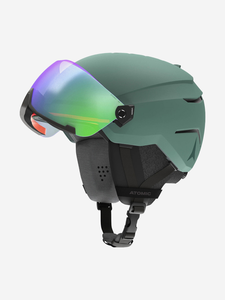 Горнолыжный шлем Atomic Savor Visor Photo Stereo Зеленый Cat. 2