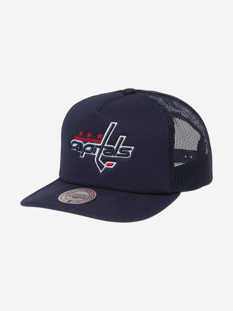 Бейсболка с сеточкой MITCHELL NESS HT8616-WCANAVY Washington Capitals NHL