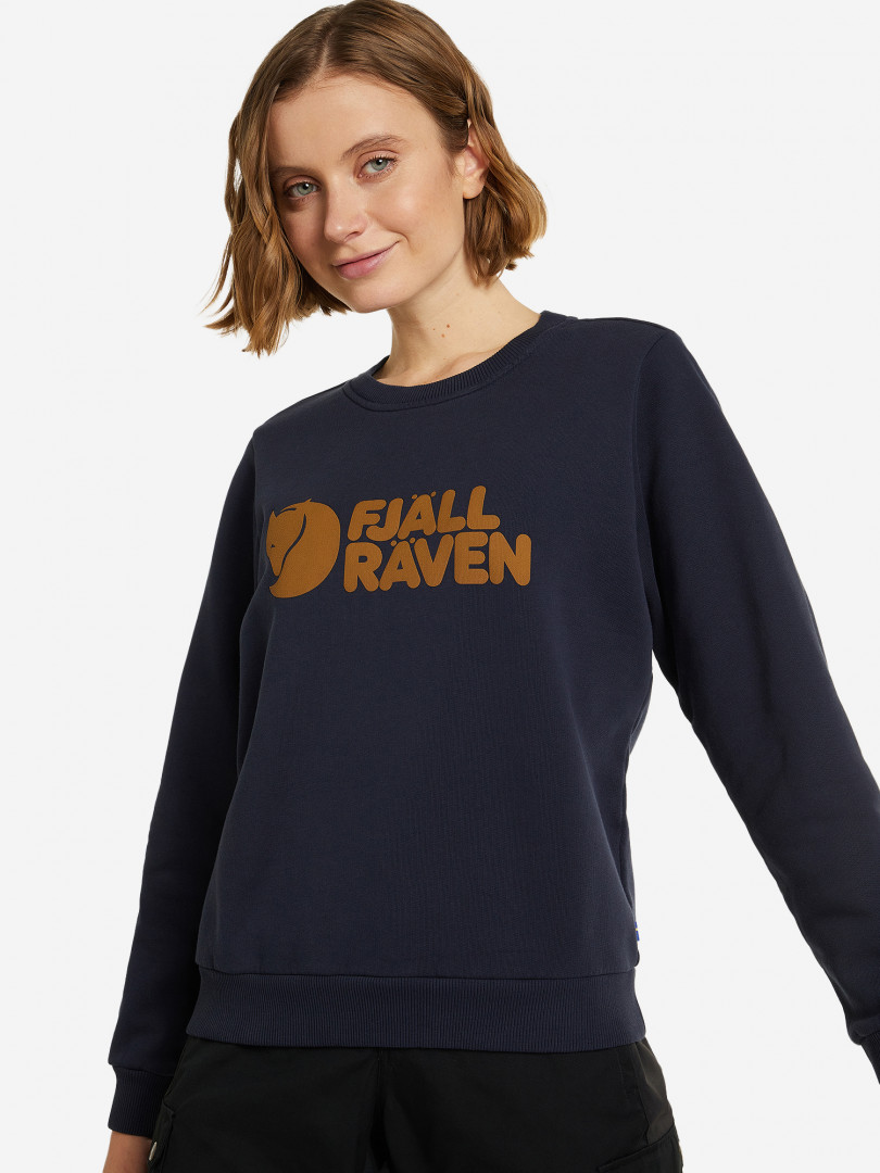 фото Свитшот женский fjallraven logo, синий