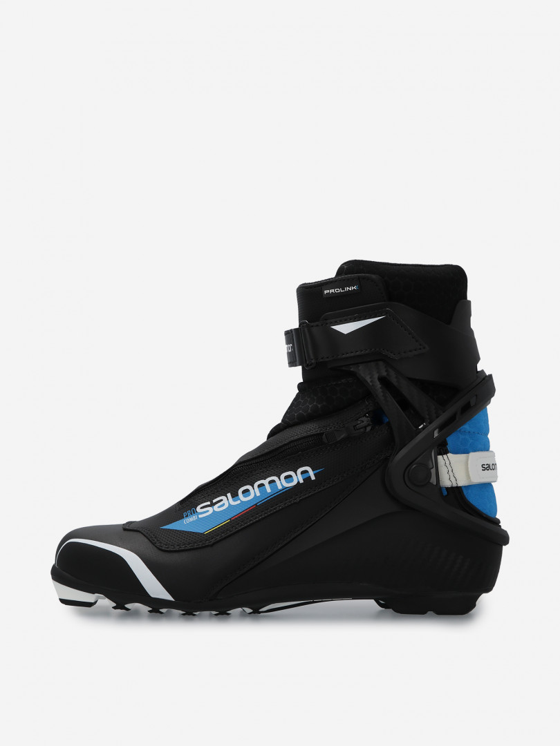 фото Ботинки для беговых лыж salomon pro combi prolink, черный