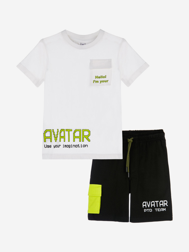 Комплект для мальчиков: футболка, шорты PlayToday