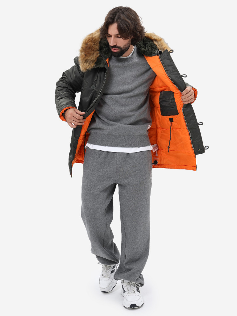 Парка зимняя мужская Slim Fit N-3B Alpha Industries