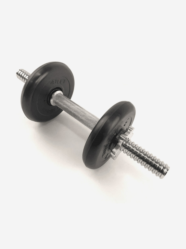 Гантели разборные BARBELL ATLET 1 по 4 кг (хромированный гриф)