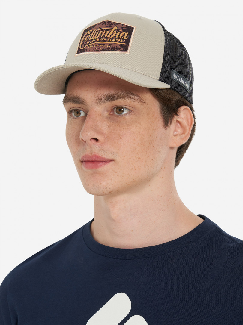 Бейсболка Columbia Mesh Snap Back - High 30155710299 Бежевый, размер 55, 59.75, фото 8