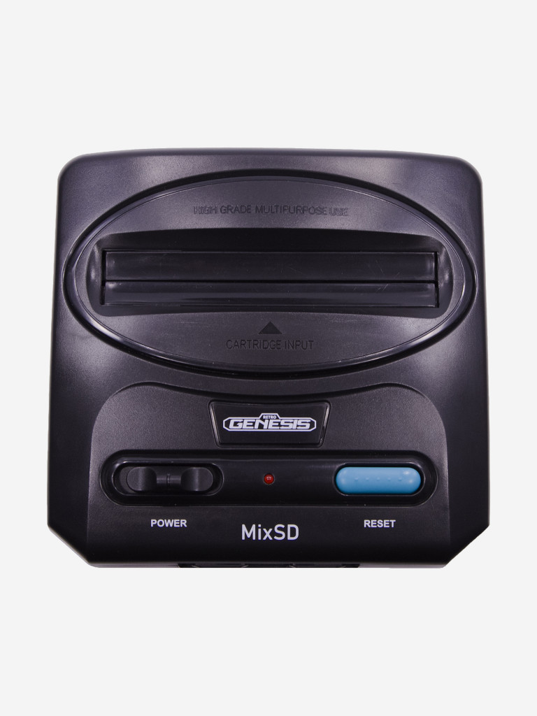 Игровая приставка RETRO GENESIS MixSD (8+16Bit) + 350 игр (AV кабель, microSD слот, 2 проводных джойстика)