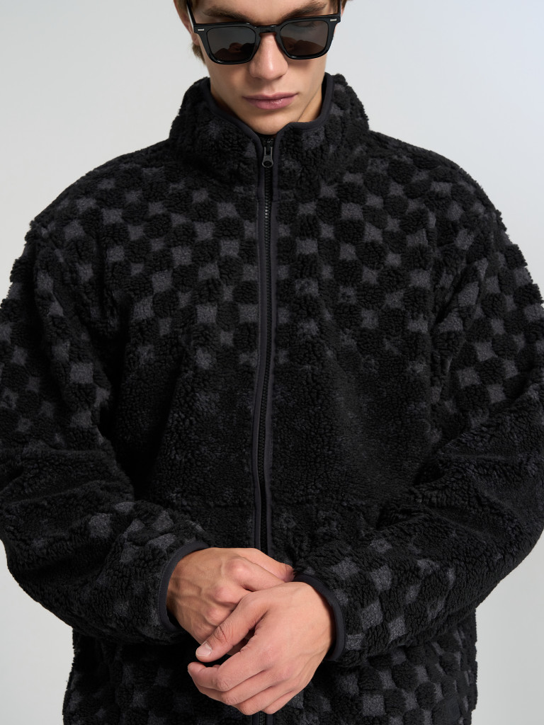 Куртка из шерпы мужская Vans Nights High Pile Jacket