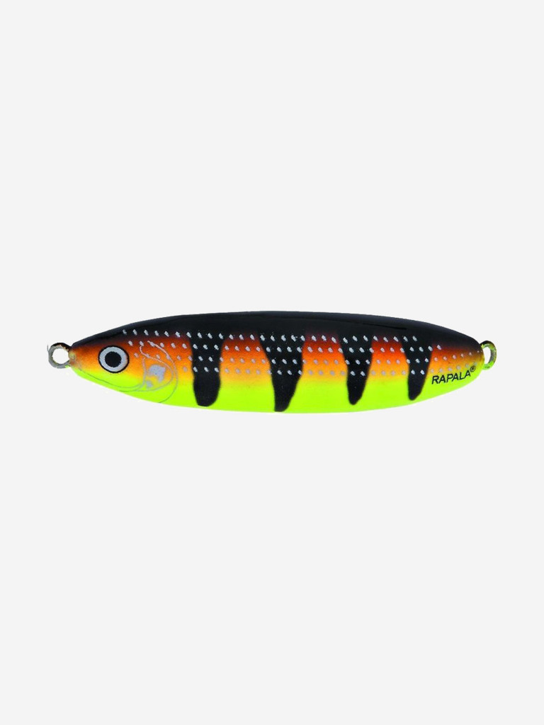 Блесна для рыбалки колеблющаяся RAPALA Minnow Spoon, 8см, 22гр /FYBT (незацепляйка)