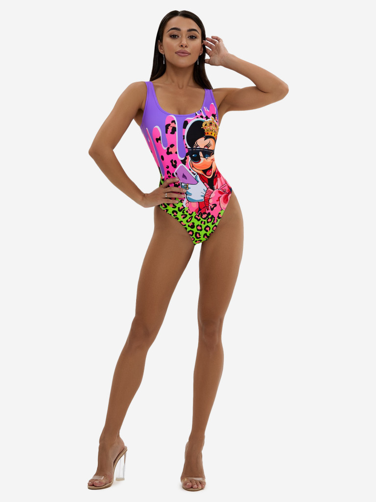 Слитный купальник женский Bona Fide: Pool Body "Vivid"