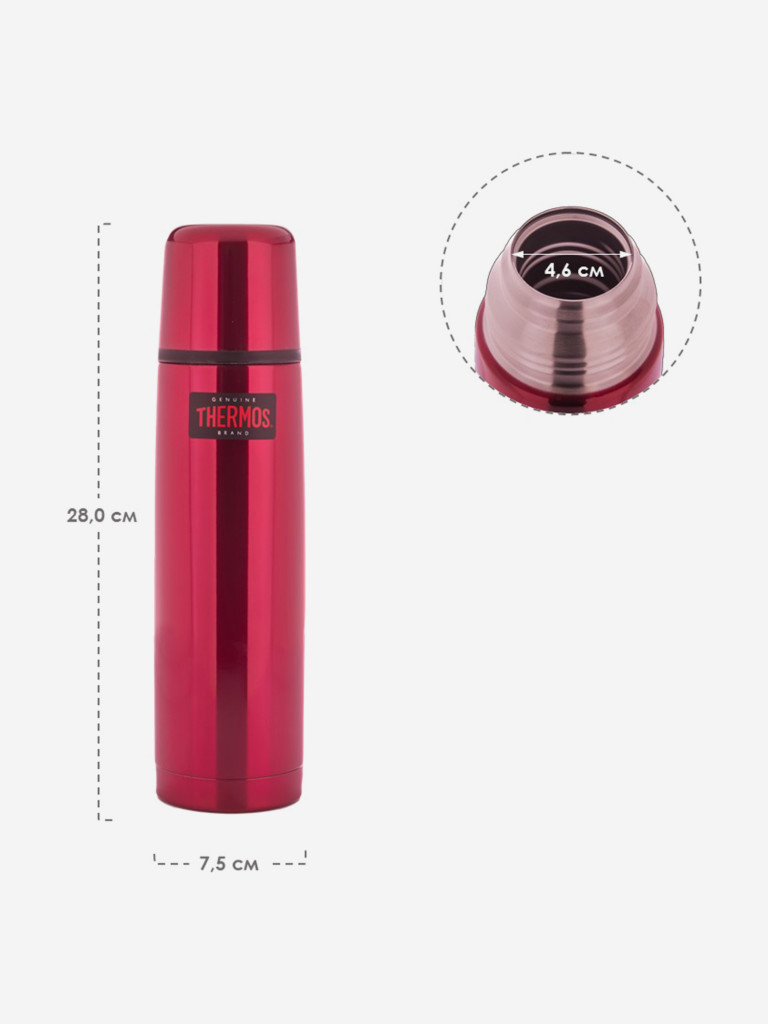 Термос для чая 750 мл THERMOS FBB-750 красный